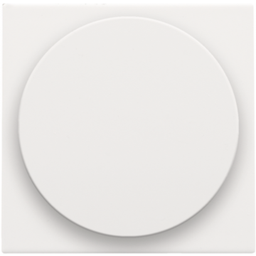 Niko centraalplaat voor draaiknopdimmer of extensie - Original White (101-31003)