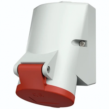 Mennekes CEE stopcontact 4-polig 400V 6H 16A IP44 (105)