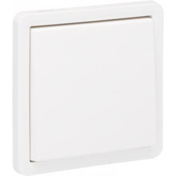 Niko Hydro waterdicht tweepolige schakelaar 10A 250V met schroefklemmen (zonder opbouwbehuizing) - wit (701-31200)