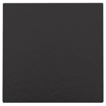 Niko spuitwaterdichte blindplaat piano black coated (200-76901)