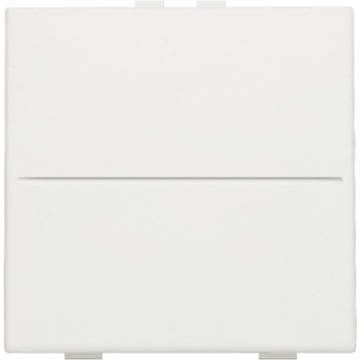 Niko afwerkingsset voor draadloze schakelaar met 2 toetsen - Original White (101-00001)