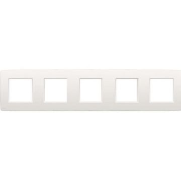 Niko afdekplaat 5 horizontaal/verticaal - 71mm centerafstand - Original White (101-76005)