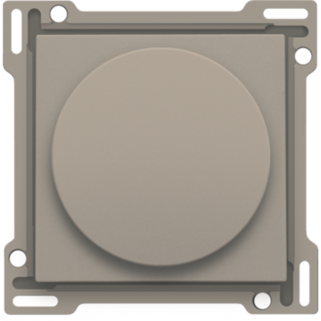 Niko centraalplaat voor draaiknopdimmer voor systemen met 1-10V stroomsturing - Intense Bronze (123-31000)