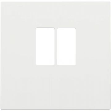 Niko centraalplaat luidsprekeraansluiting 1-voudig white coated (154-69801)