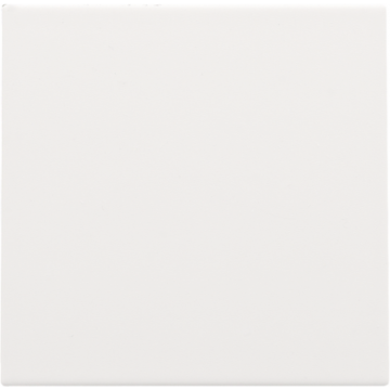 Niko blindplaat - Pure Steel White (154-76901)