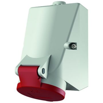 Mennekes CEE stopcontact 4-polig 400V 6H 16A IP44 TwinCONTACT (418)