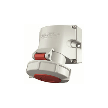 Mennekes CEE stopcontact schroefklem 5-polig 400V 6H 32A IP67 (9382)