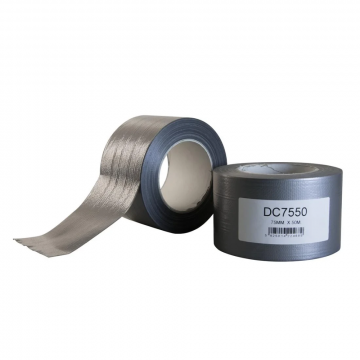 HPX duct tape 75mm x 50 meter zilver (DC7550)