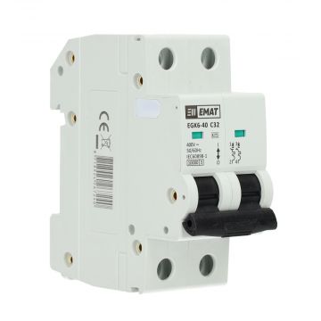 EMAT automaat 2-polig 32A C-curve (85001021)