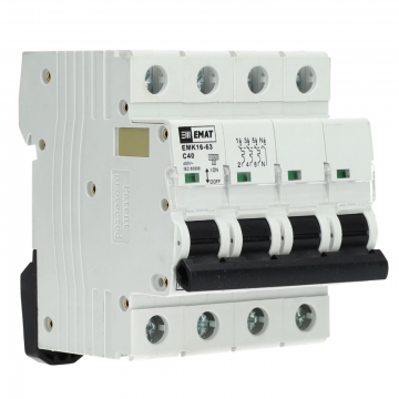 EMAT automaat 3-polig+nul 40A C-curve (85004013)