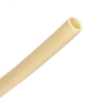 Frankische flexibele buis 19mm - crème per rol 100 meter