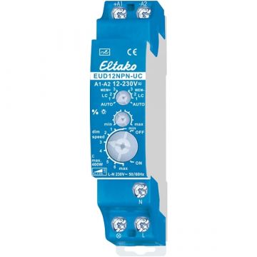 Eltako EUD12NPN-UC - universele DIN-rail LED dimmer 400W (21100806)