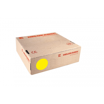 Helukabel VOBs draad 2.5mm2 (H07V-K) 70° geel - per rol 100 meter (29153)