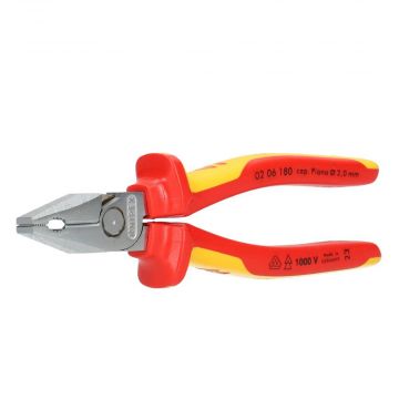 KNIPEX combinatietang kracht 180mm VDE (0206180)