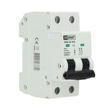 EMAT automaat 2-polig 10A B-curve (85001012)