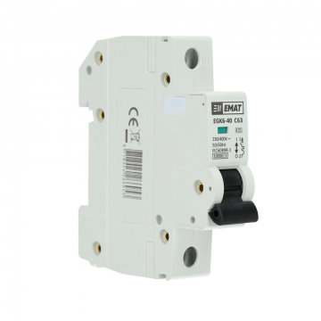 EMAT automaat 1-polig 63A C-curve (85001041)
