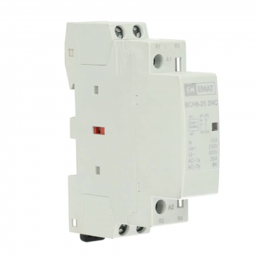 EMAT contactor 230V 25A 0 maak en 2 verbreek (85010005)