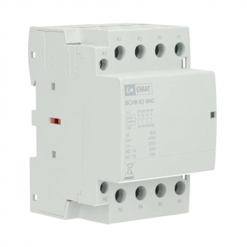 EMAT contactor 230/400V 63A 0 maak en 4 verbreek (85010011)
