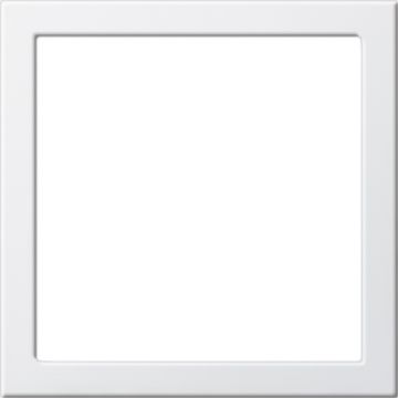 Gira montageplaat - systeem 55 zuiver wit (264803)