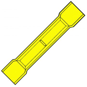 KLEMKO SP-4652-SK - geïsoleerde super stootverbinder voor draad 4,0-6,0 mm2 per 50 stuks