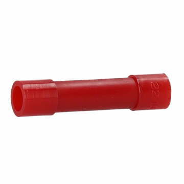 Intercable Q-serie DIN geïsoleerde stootverbinder 0,5-1 mm² - rood (ICIQ1V) per 100 stuks