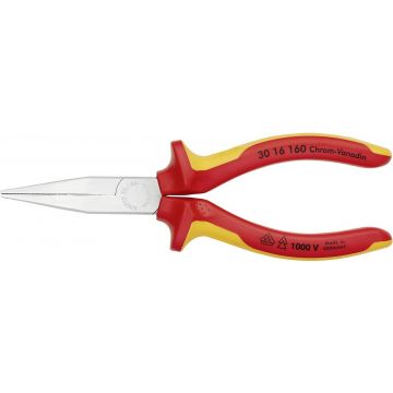 KNIPEX rechte langbek punttang VDE 160mm (3016160)