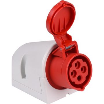 Kopp CEE stopcontact 4-polig 400V 6H 16A IP44 (103100009)