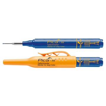 Pica Ink markeerstift voor diepe gaten blauw (PI15041)