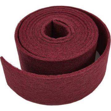 HBM schuurvlies clean & finishrol AO K180 5 meter rood (7218)