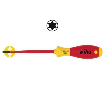 Wiha TORX schroevendraaier SoftFinish Electric slimFix 1000V 3251 T15x100 (36537)