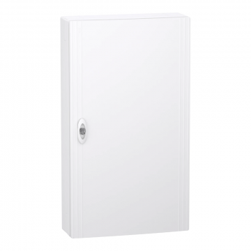 Schneider Electric prismaSeT lege zekeringkast 4-rijen 72 modules met volle deur - wit (LVSXL418)