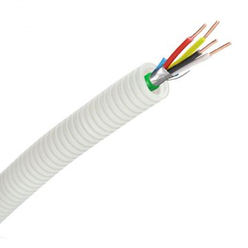 Snelflex flexibele buis EIB-KNX kabel 2x2x0,8mm2 - 16mm per rol 100 meter (SFEIB)