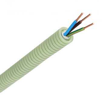 Green flex flexibele buis XGB kabel 3G1.5mm2 - 20mm per rol 100 meter (HFX3G15)