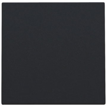 Niko spuitwaterdichte blindplaat black coated (161-76901)
