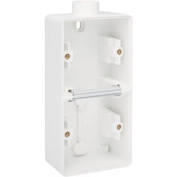Niko Hydro waterdicht verticale opbouwdoos 2-voudig met 1x M20 ingang IP55 (701-84201)