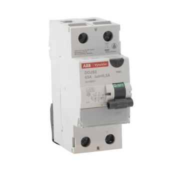 ABB Vynckier differentieelschakelaar 2-polig 16A 10mA - type A (DOJA 216/010)