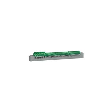 Legrand aardingsklemmenblok 5 + 27T met automatische klemmen - 13 modules (405055)