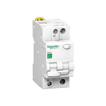 Schneider Electric differentieelautomaat 1-polig+nul 10A 30mA C-curve (R9D32210)