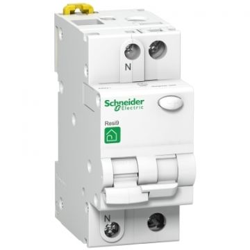 Schneider Electric differentieelautomaat 1-polig+nul 16A 30mA C-curve (R9D32216)