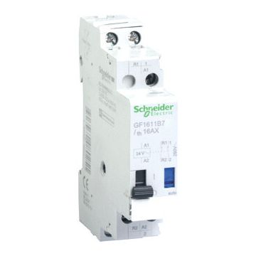 Schneider Electric teleruptor 16A 1NO + 1NC 24VAC 50/60HZ (GF1611B7)