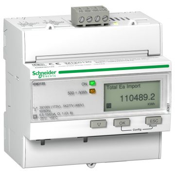 Schneider Electric energieteller driefasig multi MID 63A ModBus (A9MEM3155)