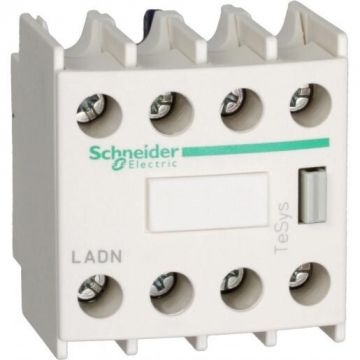 Schneider Electric hulpcontactblok frontaal 2NO+ 2NC voor contactoren TeSys D (LADN22)