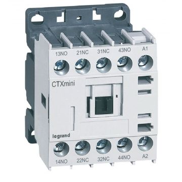 Legrand teleruptor CTX³ 2NO+2NC 24Vac 16A voor het bedienen van de spoelen van CTX³ industriële contactoren (85364900-1)