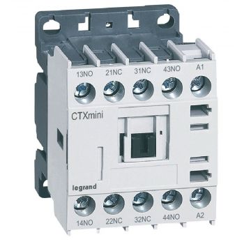 Legrand teleruptor CTX³ 2NO+2NG 24Vdc 16A voor het bedienen van de spoelen van CTX³ industriële contactoren (85364900-2)