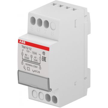 ABB Vynckier veiligheidstransformator 12/24V 15VA (TS 16/12-24 C)