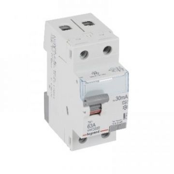 Legrand differentieelschakelaar TX³ 2-polig 63A 30mA Type A - 2 modules (411913)