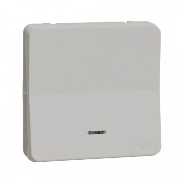 Schneider Electric opbouw wisselschakelaar met controlelamp IP55 - Mureva wit (MUR39024)