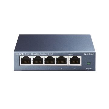 TP-LINK unmanaged netwerk switch 5-poorts 10-1000 Mbps (TL-SG105)