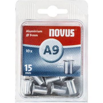 Novus rivet blinkklinkmoer M6 X 15 Alu SB, 10 pcs. (045-0043)