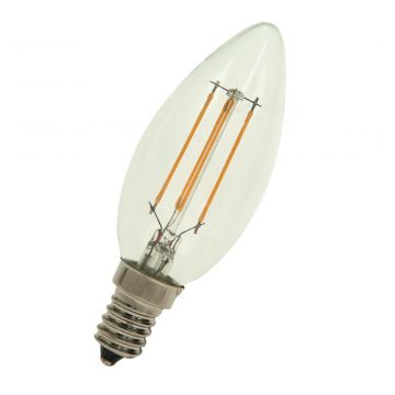 Bailey LEDlamp filament helder kaars E14 warmwit 2700K 3W 350lm (80100035359)